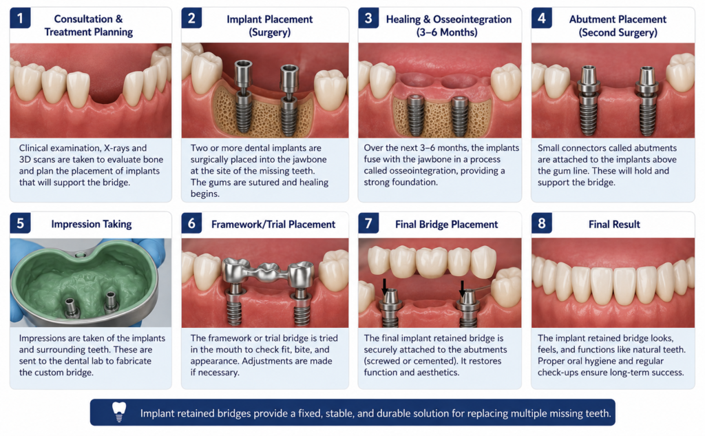 multiple dental implant Dhaka